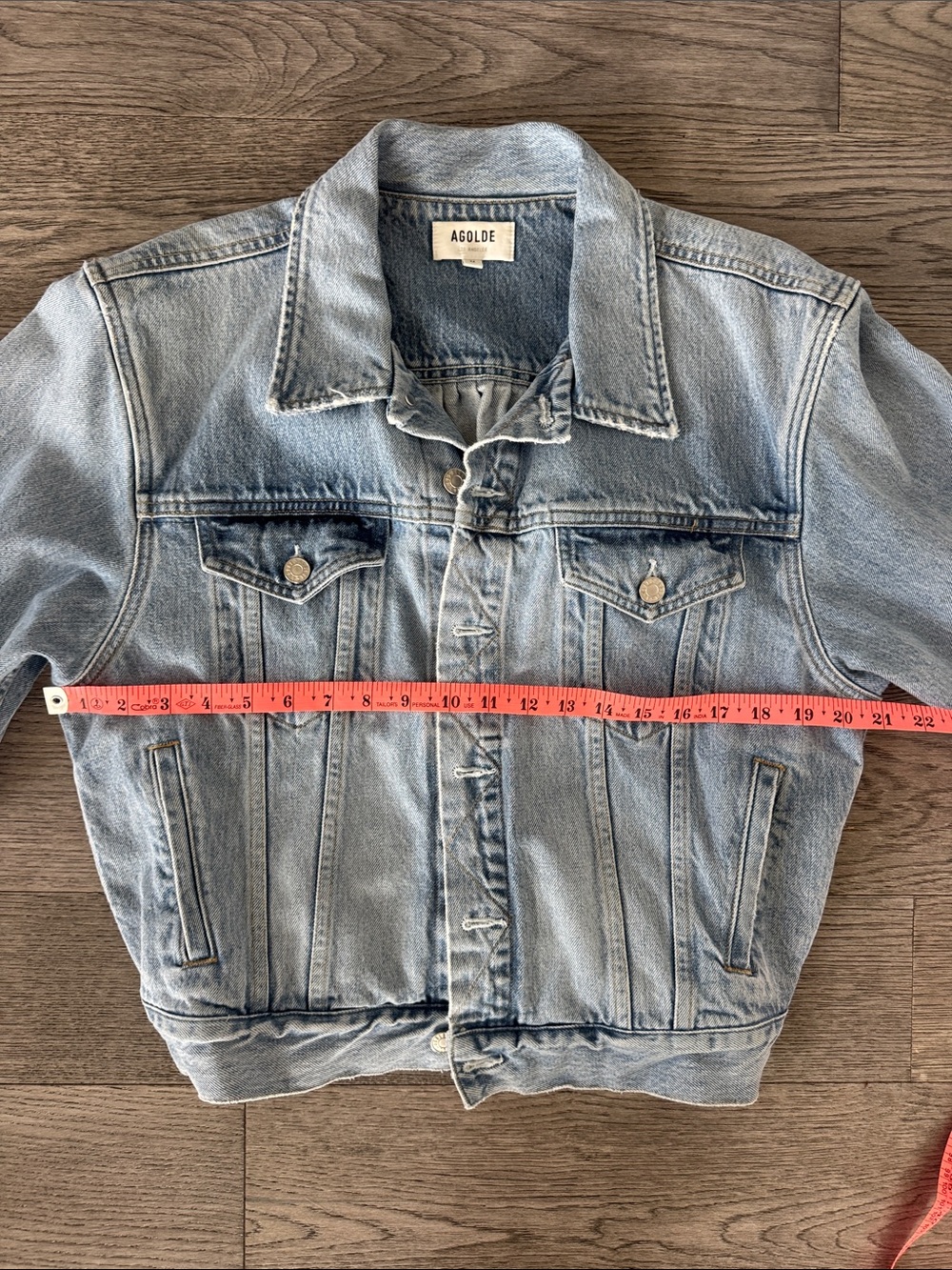 Agolde Blanca Oversized Denim Jacket - Picture 10 of 15